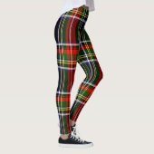 Scotstee Clan Francis Tartan Frauen Leggings (Rechts)