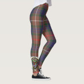 Scotstee Clan Fraser Jagd Modernes Wappen Tartan Leggings (Rechts)