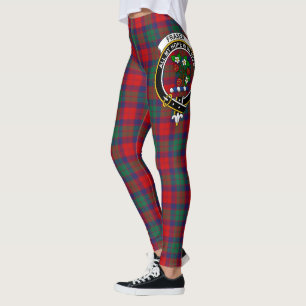 Scotstee Clan Fraser von Alreifen Wappen Tartan Wo Leggings