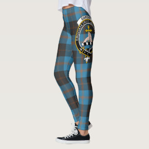 Scotstee Clan Garten Crest Tartan Damen Leggings