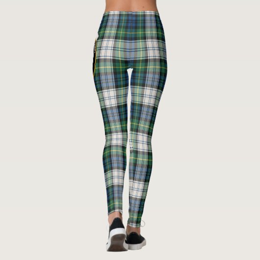 Scotstee Clan Gordon Dress Ancient Wappen Tartan Leggings (Rückseite)