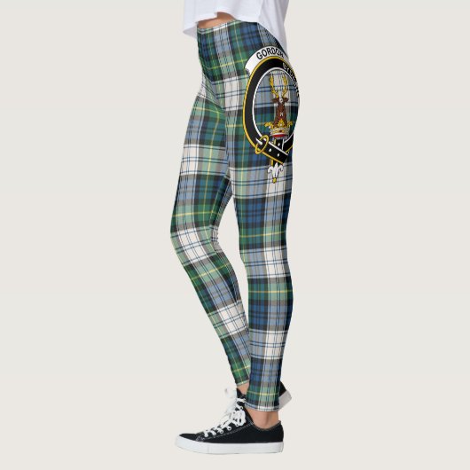 Scotstee Clan Gordon Dress Ancient Wappen Tartan Leggings (Links)