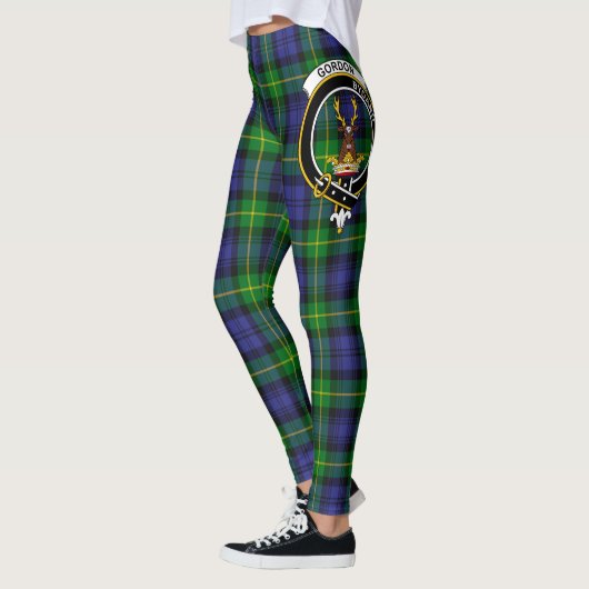 Scotstee Clan Gordon Wappen Tartan Women Leggings (Links)