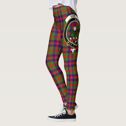 Scotstee Clan Gow Wappen Tartan Women Leggings (Links)