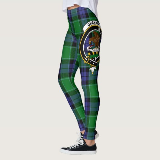 Scotstee Clan Graham of Menteith Modern Wappen Leggings (Links)