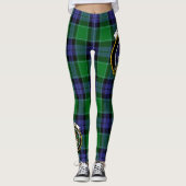Scotstee Clan Graham of Menteith Modern Wappen Leggings (Vorderseite)