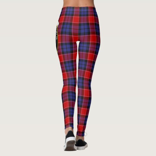 Scotstee Clan Graham von Menteith Red Wappen Tarta Leggings (Rückseite)