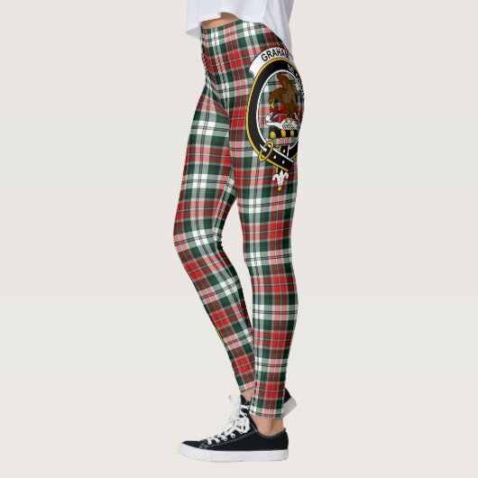 Scotstee Clan Graham Wappen Tartan Women Leggings (Links)