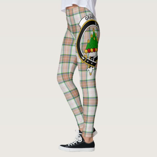 Scotstee Clan Grant vom Auchnarrow Wappen Tartan Leggings (Links)