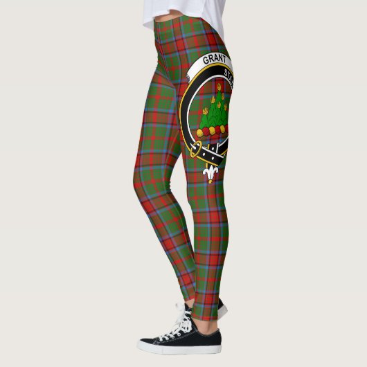 Scotstee Clan Grant Wappen Monymusk Tartan Women Leggings (Links)