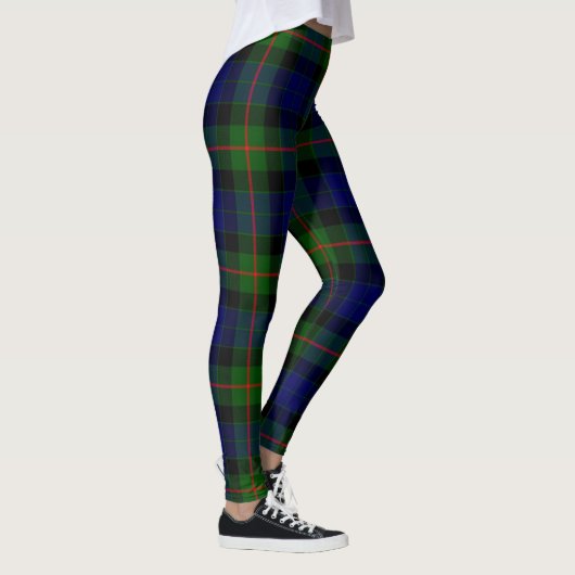 Scotstee Clan Gunn Tartan Frauen Leggings (Rechts)