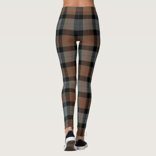 Scotstee Clan Gunn Weathered Tartan Leggings (Rückseite)