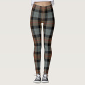 Scotstee Clan Gunn Weathered Tartan Leggings (Vorderseite)