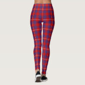 Scotstee Clan Hamilton Modern Tartan Women Legging Leggings (Rückseite)
