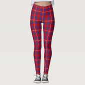 Scotstee Clan Hamilton Modern Tartan Women Legging Leggings (Vorderseite)