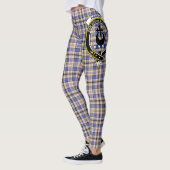 Scotstee Clan Hannay Gray Wappen Tartan Women Leggings (Links)