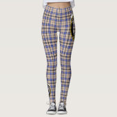 Scotstee Clan Hannay Gray Wappen Tartan Women Leggings (Vorderseite)
