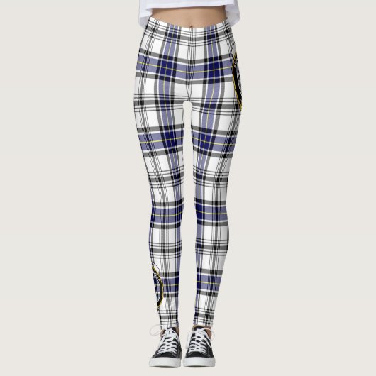 Scotstee Clan Hannay Wappen Tartan Women Leggings (Vorderseite)