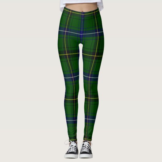 Scotstee Clan Henderson Modern Tartan Women Leggings (Vorderseite)