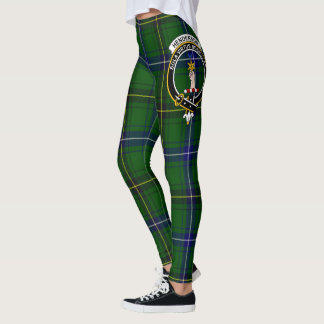 Scotstee Clan Henderson Modern Wappen Tartan Women Leggings