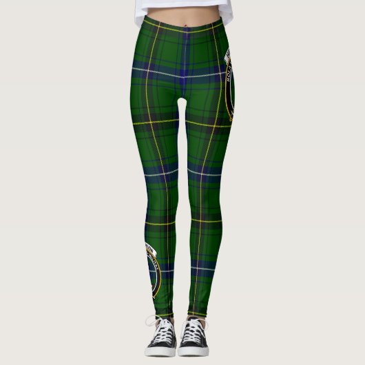 Scotstee Clan Henderson Modern Wappen Tartan Women Leggings (Vorderseite)