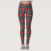 Scotstee Clan Hopkirk Tartan Frauen Leggings (Vorderseite)