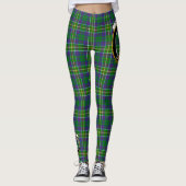 Scotstee Clan Hunter of Hunterston Wappen Tartan Leggings (Vorderseite)