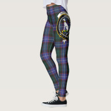 Scotstee Clan Hunter Wappen Tartan Frauen Leggings