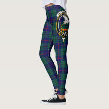Scotstee Clan Hutton Wappen Tartan Women Leggings