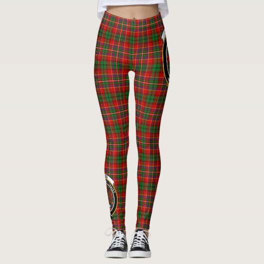 Scotstee Clan Innes Wappen Tartan Women Leggings (Vorderseite)