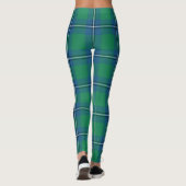 Scotstee Clan Irvine Ancient Tartan Frauen Legging Leggings (Rückseite)