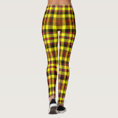 Scotstee Clan Jardine Yellow Tartan Leggings (Rückseite)
