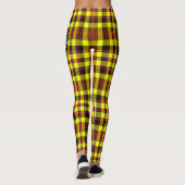 Scotstee Clan Jardine Yellow Wappen Tartan Women Leggings (Rückseite)