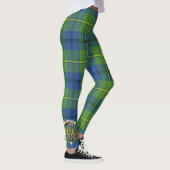 Scotstee Clan Johnston Ancient Wappen Tartan Women Leggings (Rechts)