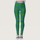 Scotstee Clan Johnston Tartan Women Leggings (Vorderseite)
