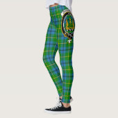 Scotstee Clan Johnston Wappen Tartan Women Legging Leggings (Links)