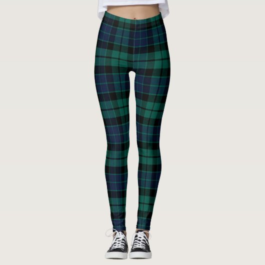 Scotstee Clan Kay Tartan Frauen Leggings (Vorderseite)
