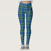 Scotstee Clan Keith Wappen Tartan Frauen Leggings (Vorderseite)