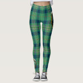 Scotstee Clan Kennedy Alcient Wappen Tartan Women Leggings (Vorderseite)