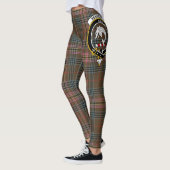 Scotstee Clan Kennedy Weathered Wappen Tartan Wome Leggings (Links)
