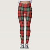 Scotstee Clan Kerr Ancient Wappen Tartan Women Leggings (Vorderseite)