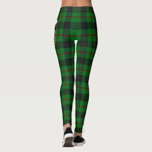 Scotstee Clan Kincaid Wappen Tartan Women Leggings (Rückseite)