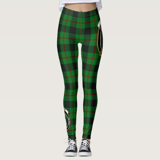 Scotstee Clan Kincaid Wappen Tartan Women Leggings (Vorderseite)