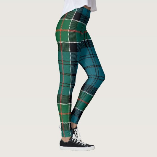 Scotstee Clan Kirkpatrick Tartan Frauen Leggings (Rechts)