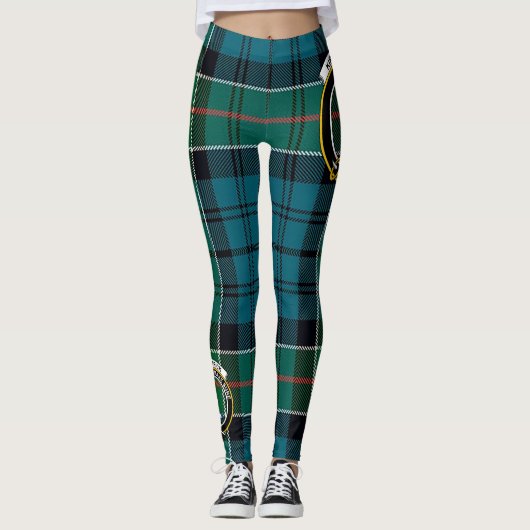 Scotstee Clan Kirkpatrick Wappen Tartan Women Leggings (Vorderseite)