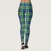 Scotstee Clan Learmonon Wappen Tartan Women Leggin Leggings (Rückseite)