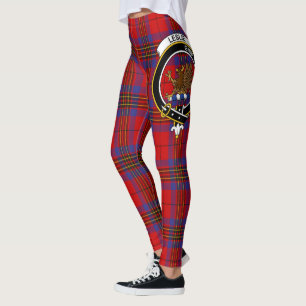 Scotstee Clan Leslie Modern Wappen Tartan Women Leggings