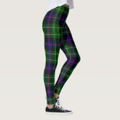 Scotstee Clan Leslie Tartan Frauen Leggings (Rechts)