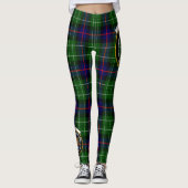 Scotstee Clan Leslie Wappen Tartan Women Leggings (Vorderseite)