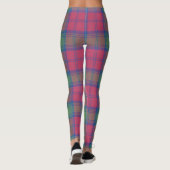 Scotstee Clan Lindsay Ancient Tartan Women Legging Leggings (Rückseite)